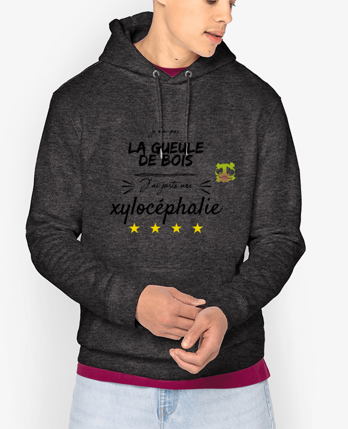 Hoodie je n'ai pas le gueule de bois Par AlineDC