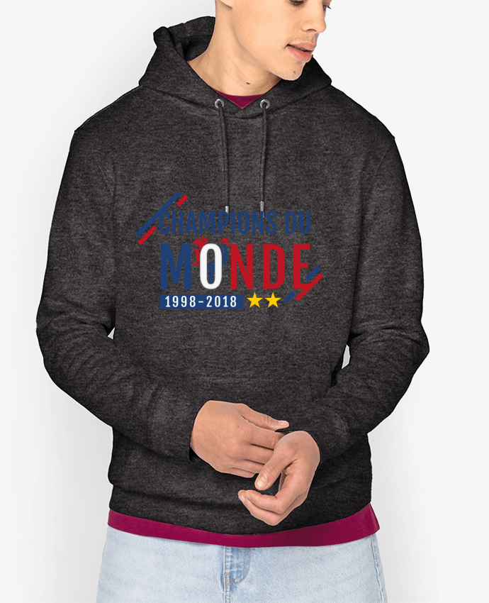Hoodie Champions du monde Par Treiicy