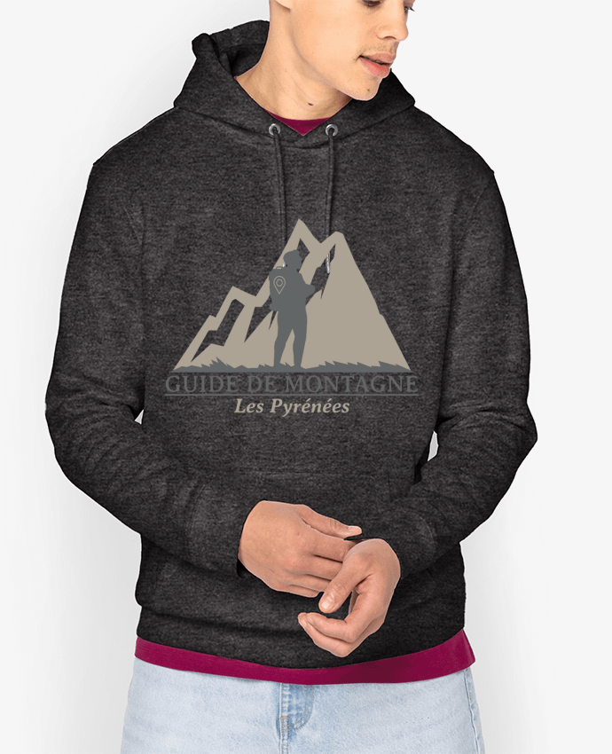 Hoodie Guide De Montagne (FR) - Les Pyrénées Par Zenika
