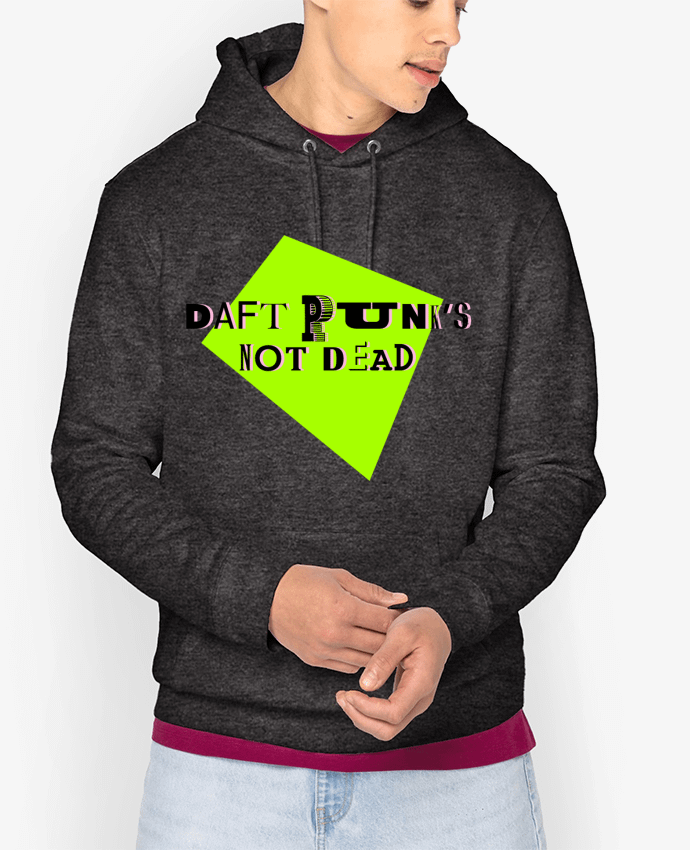 Hoodie Daft Punk's Not Dead Par L'Homme Sandwich