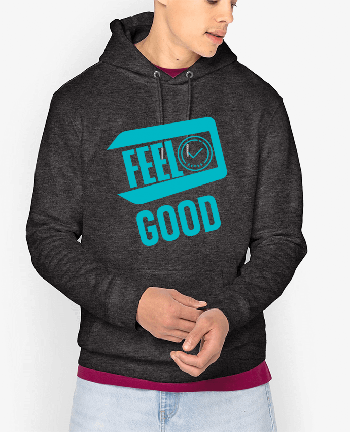 Hoodie Feel good - Idée cadeau Par IPUAL - La Boutique