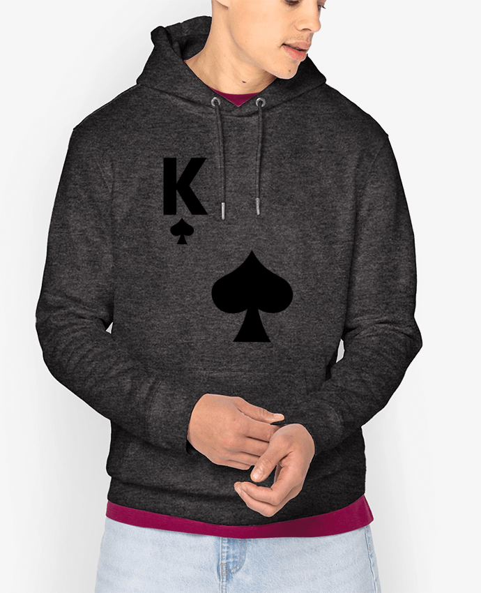 Hoodie Le Roi de trèfle - Idée cadeau Par IPUAL - La Boutique