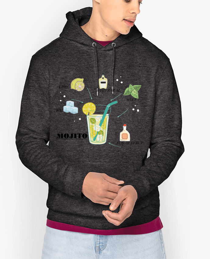 Hoodie Mojito l'original Par Frenchydesign