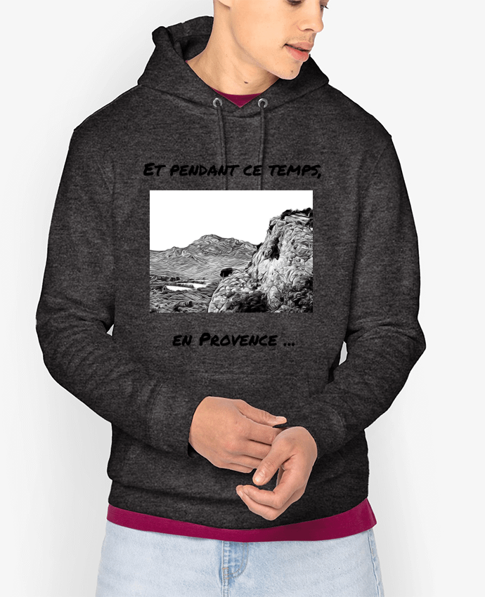 Hoodie Et pendant ce temps en Provence - Les Alpilles Par Seb337413