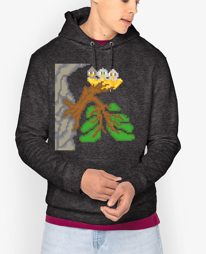 Hoodie WISE NATURE Par Santiaguen