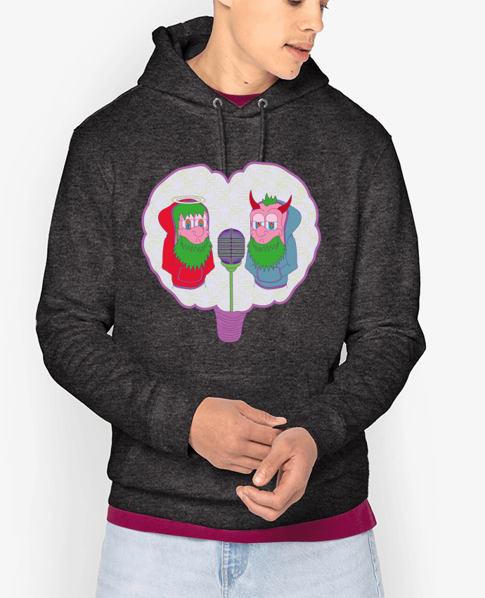Hoodie BATTLE Par Santiaguen