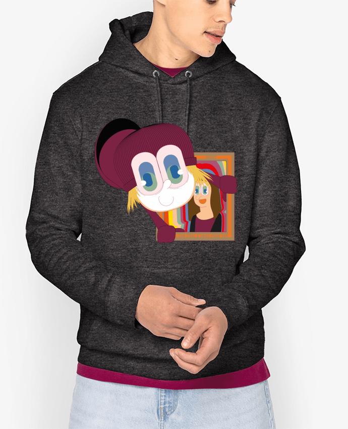 Hoodie SMILE THIEF Par Santiaguen
