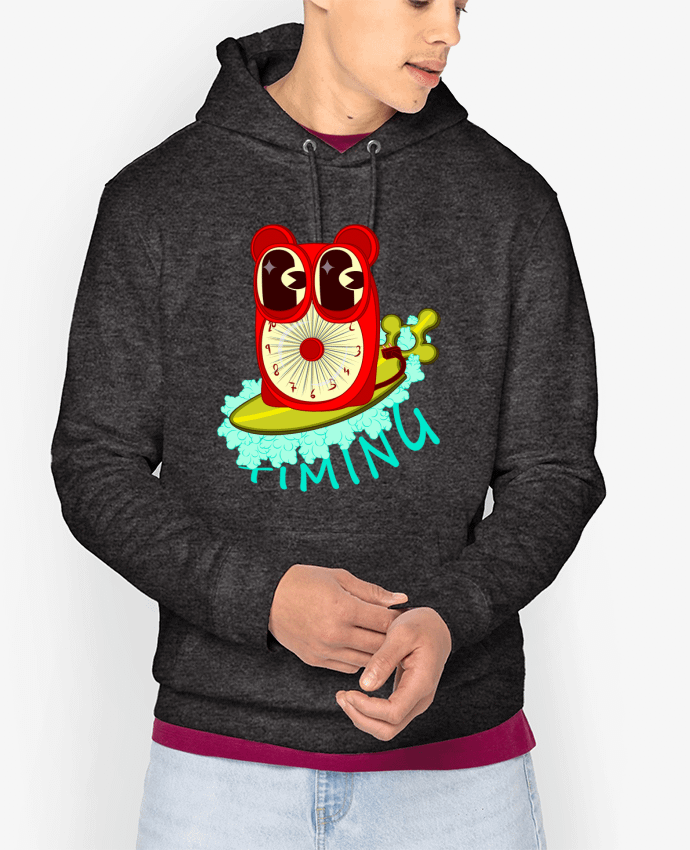 Hoodie TIMING Par Santiaguen