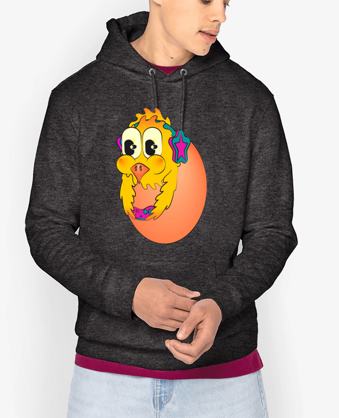 Hoodie A HUEVO Par Santiaguen