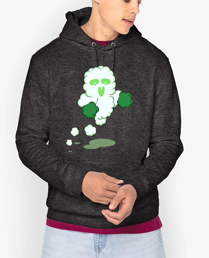 Sweat capuche unisexe Bio HEAVY SLEEP Par Santiaguen