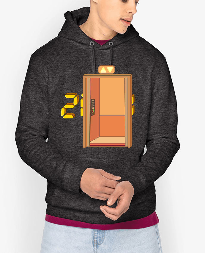 Hoodie HERE I GET ON Par Santiaguen
