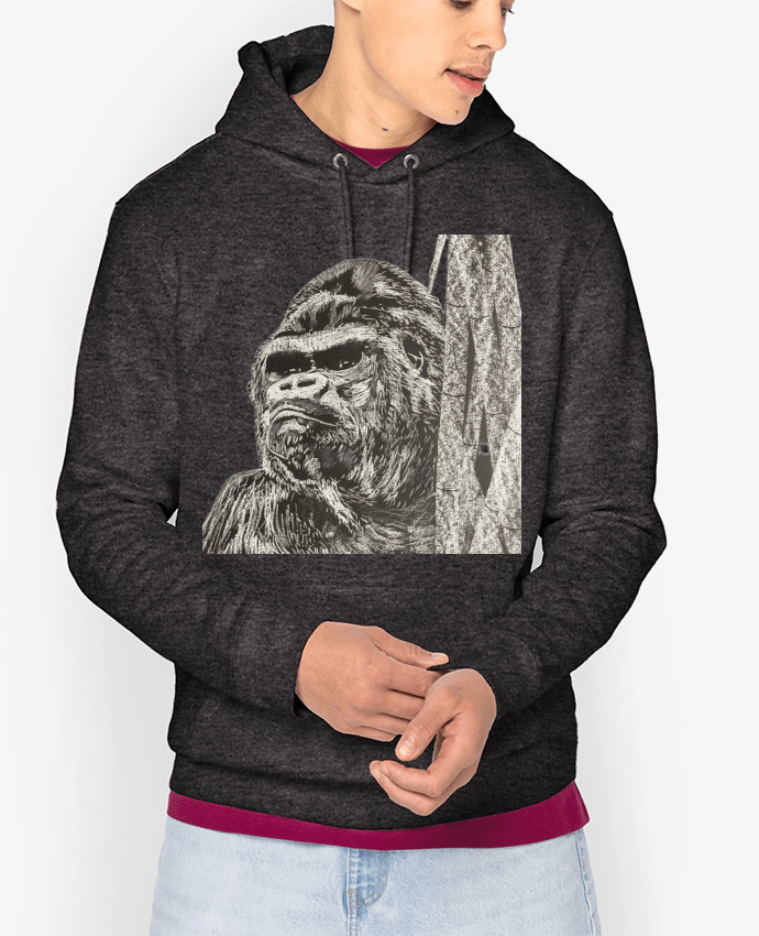 Hoodie Gorille Par Eclat animalier