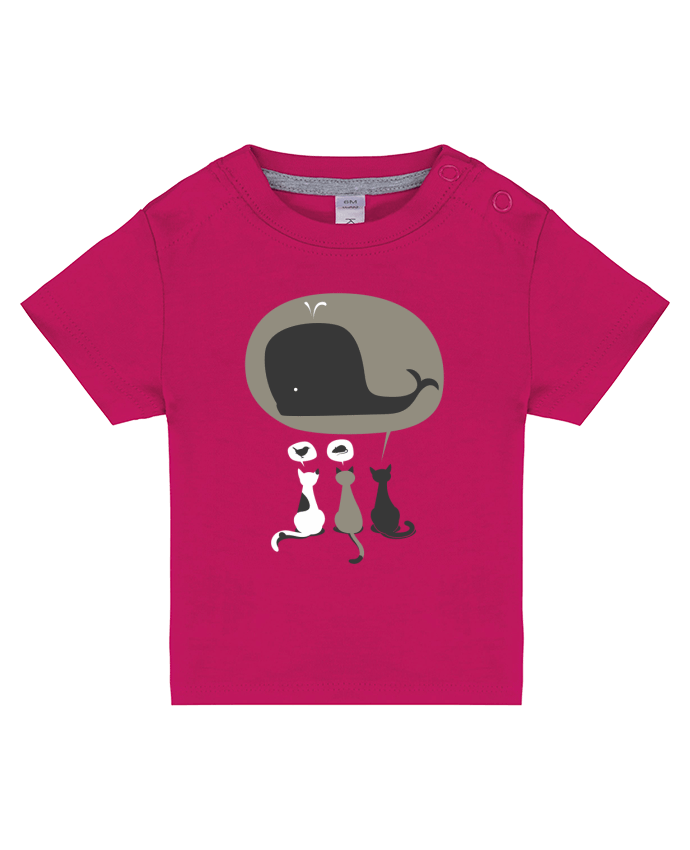 T-shirt bébé Dream Big manches courtes du designer flyingmouse365