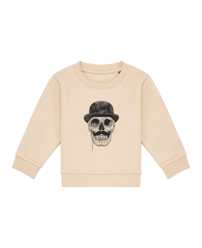 Sweat bébé Gentleman never die par Balàzs Solti