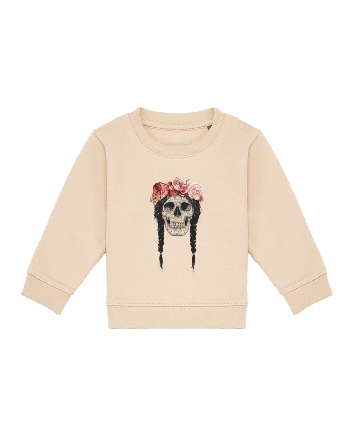 Sweat bébé Festival Skull par Balàzs Solti