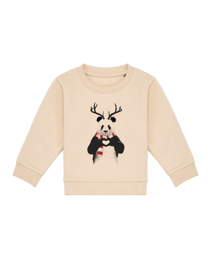 Sweat bébé X-mas Panda par Balàzs Solti