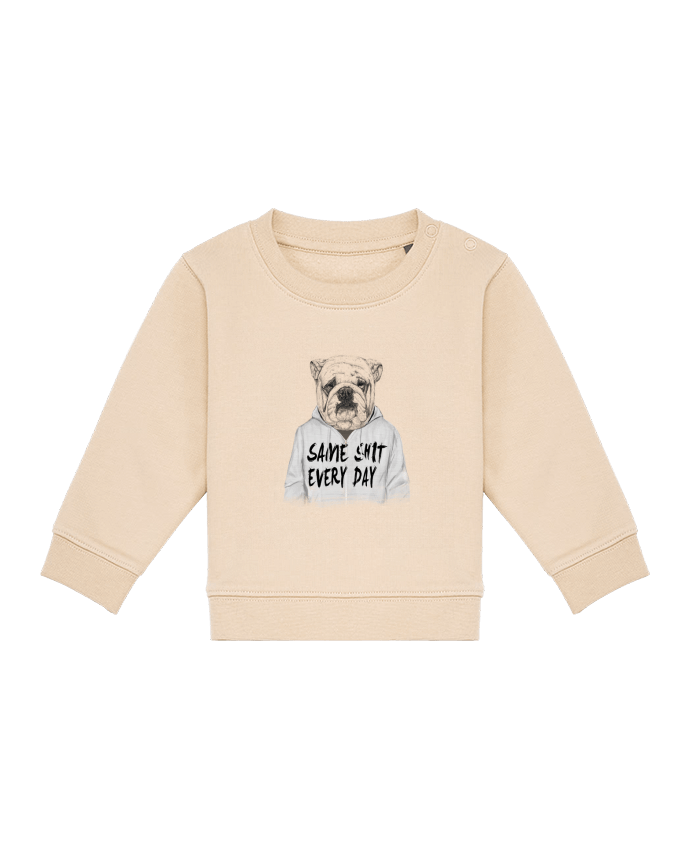 Sweat bébé Same shit every day par Balàzs Solti