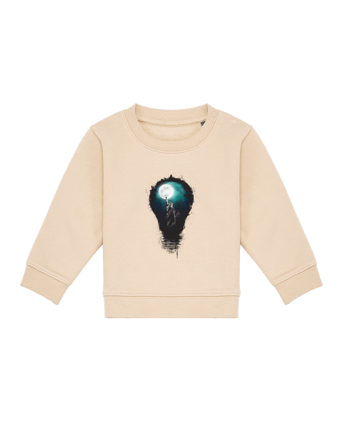 Sweat bébé Big city lights par Balàzs Solti