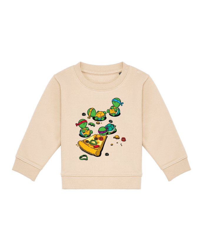 Sweat bébé Pizza lover par flyingmouse365
