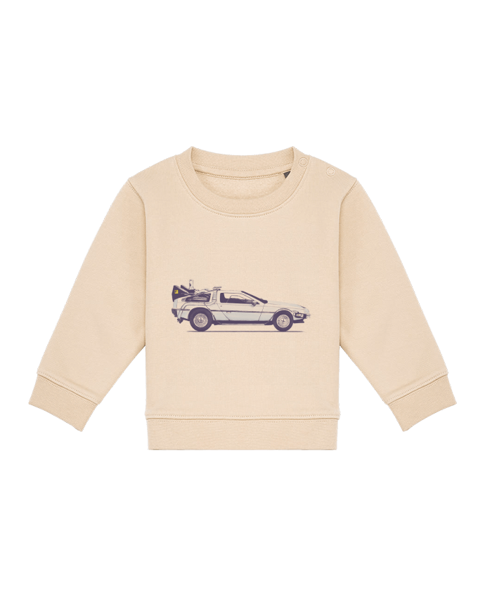 Sweat bébé Dolorean par Florent Bodart