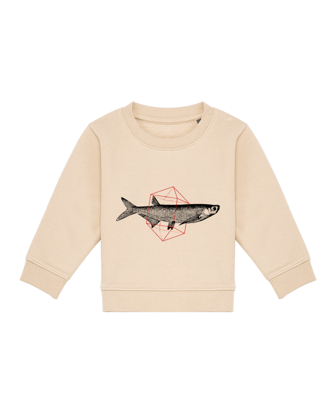 Sweat bébé Fish in geometrics par Florent Bodart