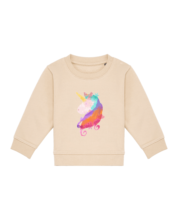 Sweat bébé Watercolor Unicorn par PinkGlitter
