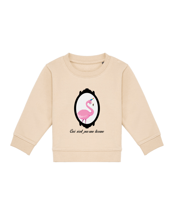 Sweat bébé ceci n'est pas une licorne par MimiVonCracra