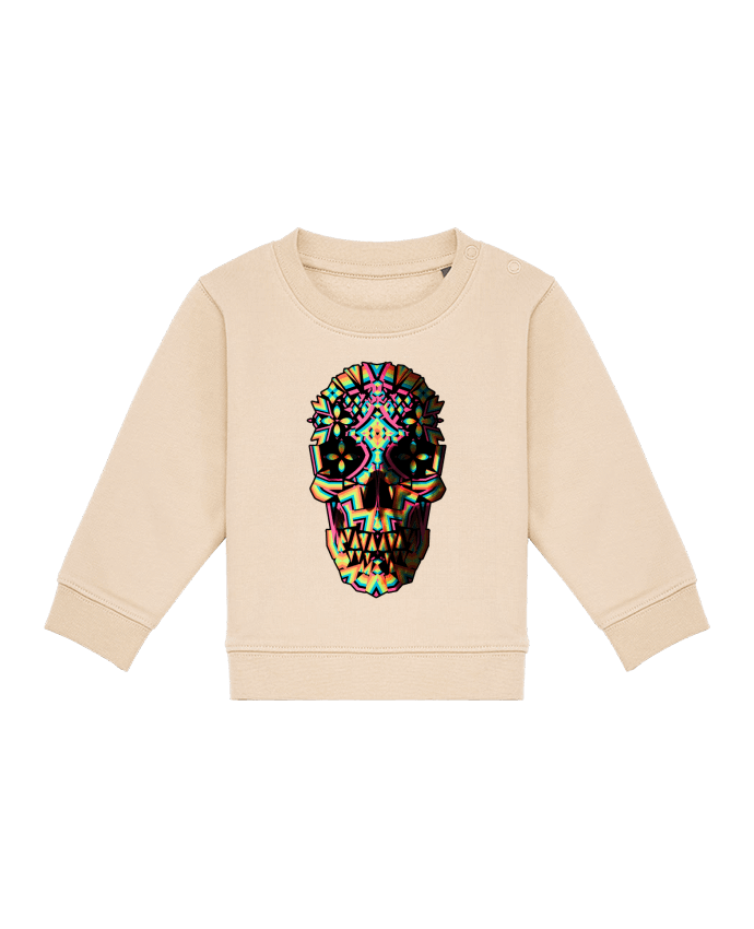 Sweat bébé Skull Geo par ali_gulec