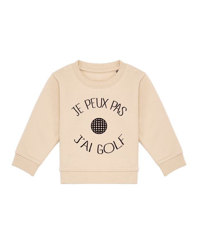 Sweat bébé Je peux pas j'ai golf par Freeyourshirt.com
