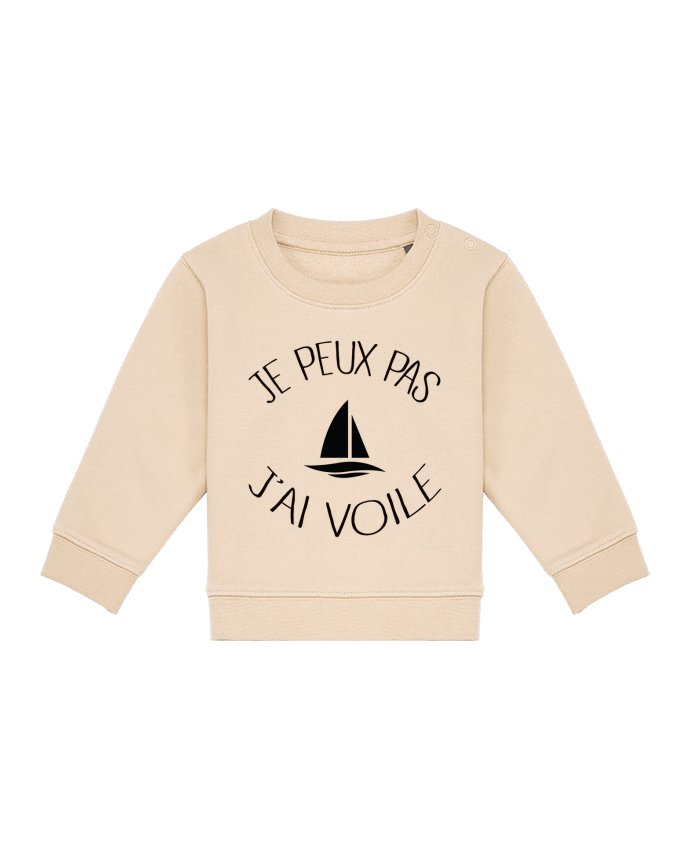Sweat bébé Je peux pas j'ai voile par Freeyourshirt.com