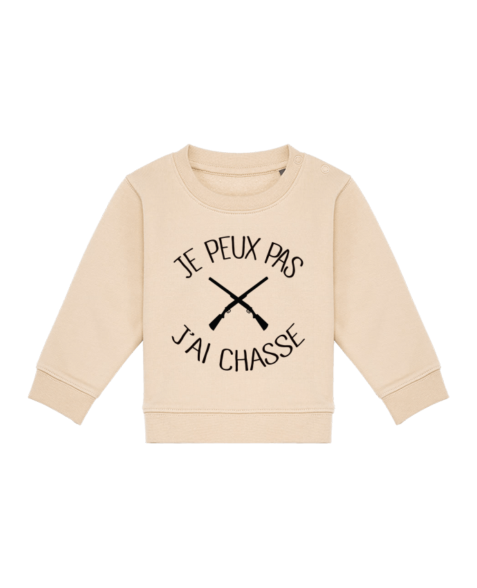 Sweat bébé Je peux pas j'ai chasse par Freeyourshirt.com