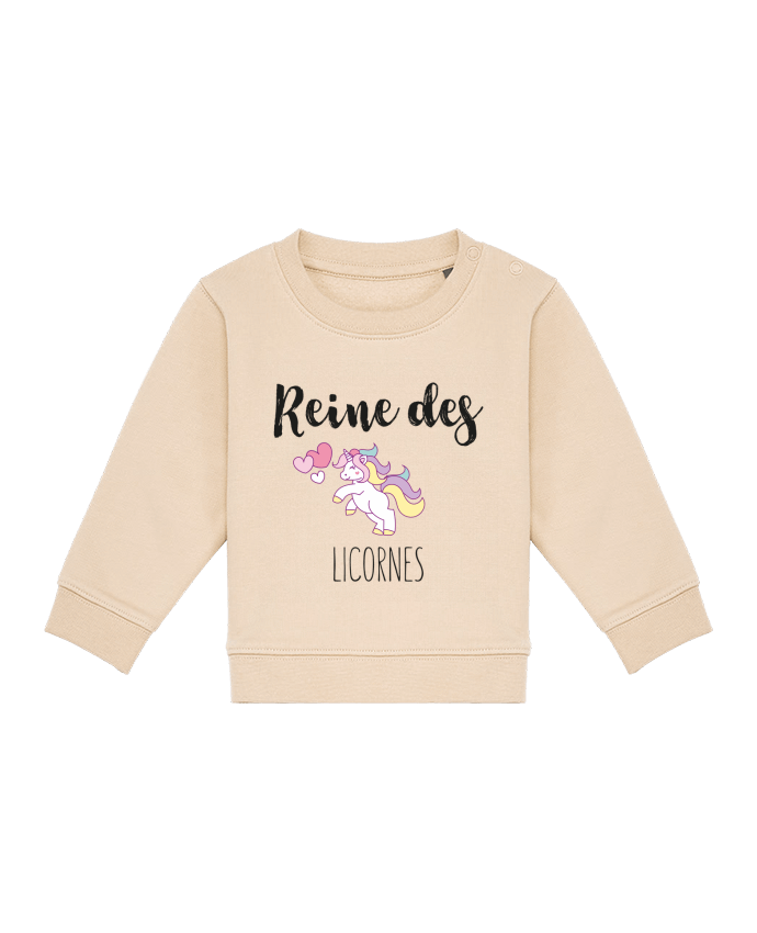 Sweat bébé Reine des licornes par tunetoo
