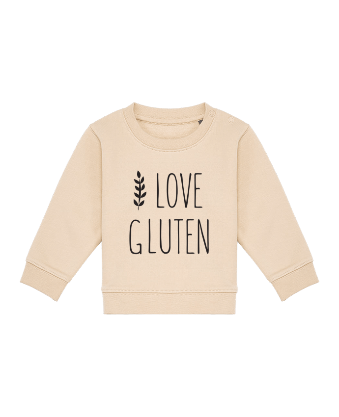 Sweat bébé I love gluten by Ruuud par Ruuud