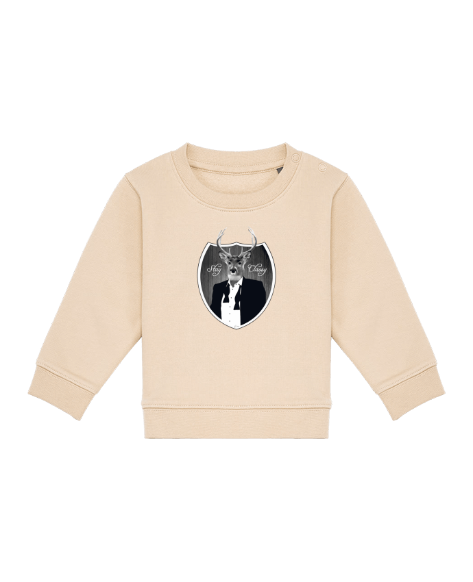 Sweat bébé Cerf Stay classy par justsayin