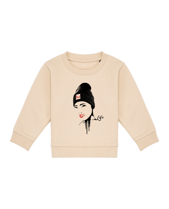 Sweat bébé Geisha par Graff4Art
