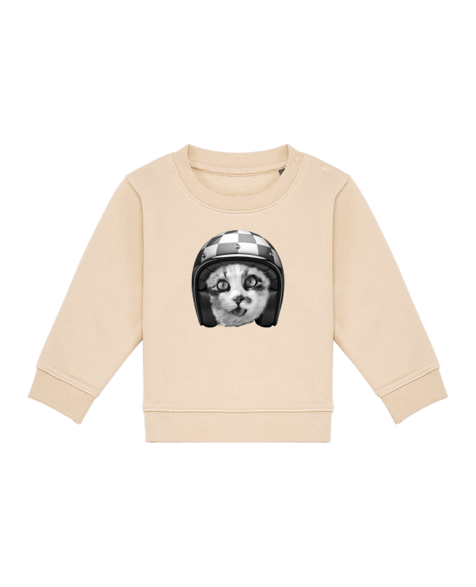 Sweat bébé Biker cat par justsayin