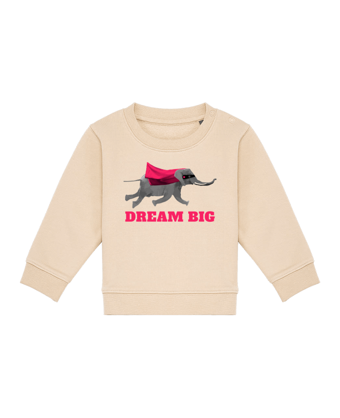 Sweat bébé Dream big éléphant par justsayin