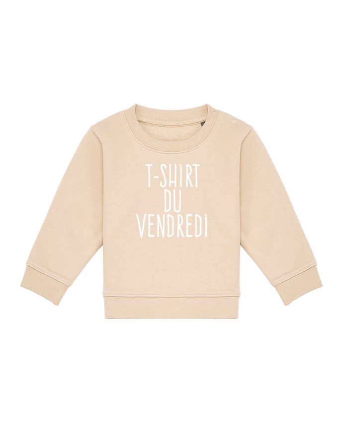 Sweat bébé T-shirt du vendredi - blanc par justsayin