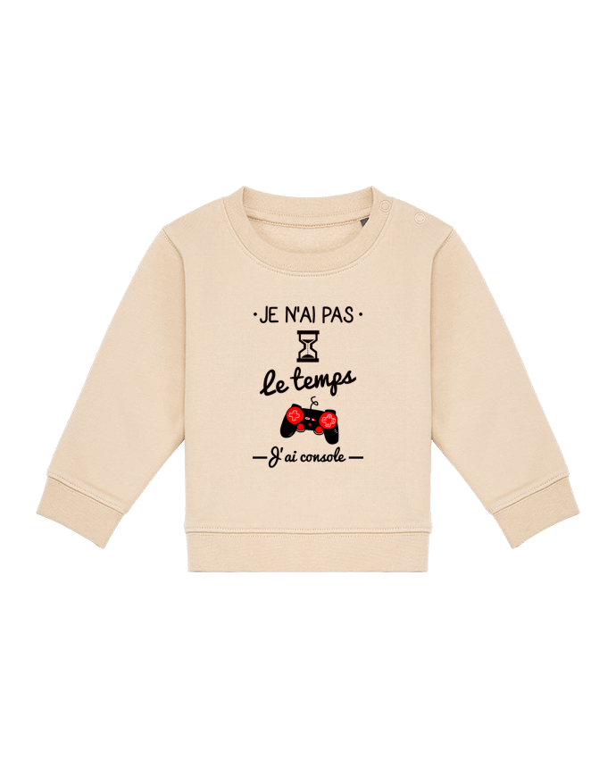Sweat bébé Pas le temps, j'ai console, tee shirt geek,gamer par Benichan