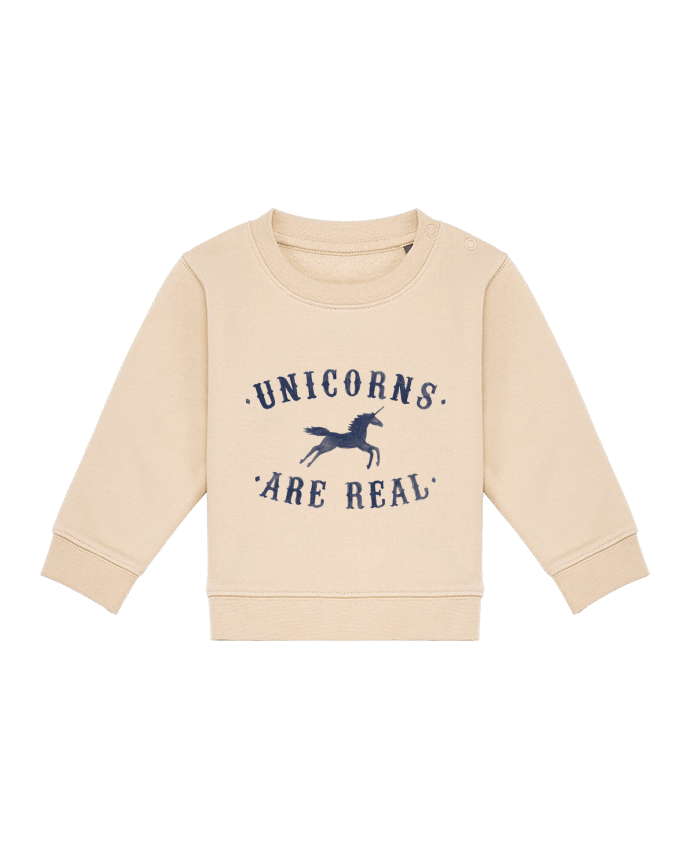 Sweat bébé Unicorns are real par Florent Bodart