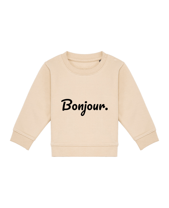 Sweat bébé Bonjour. par tunetoo