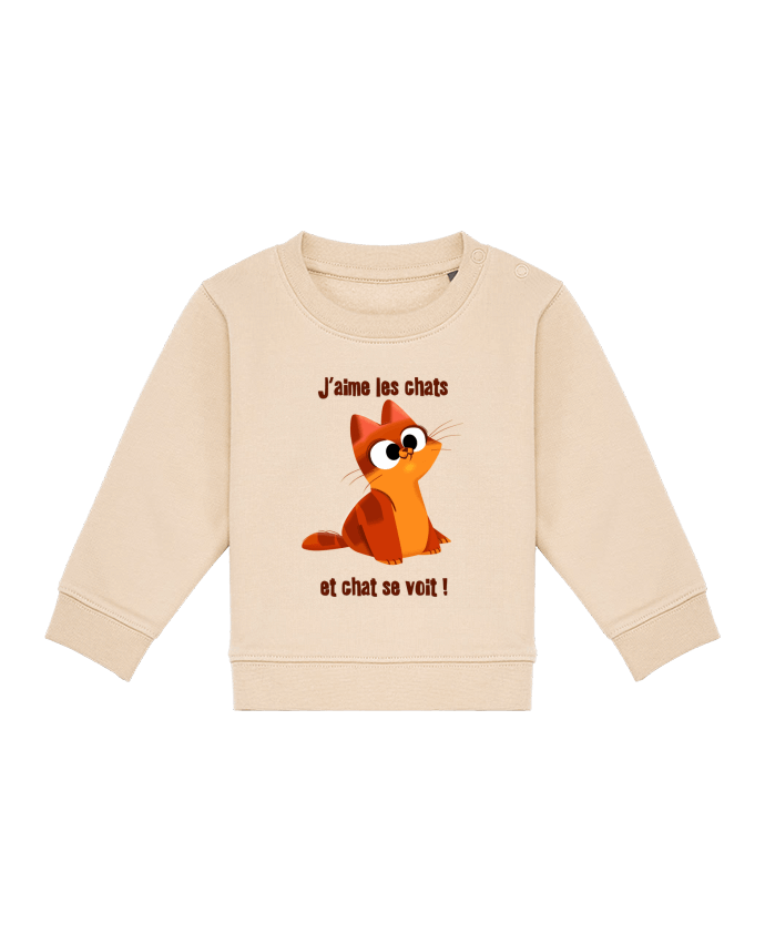 Sweat bébé Chaton par emotionstudio