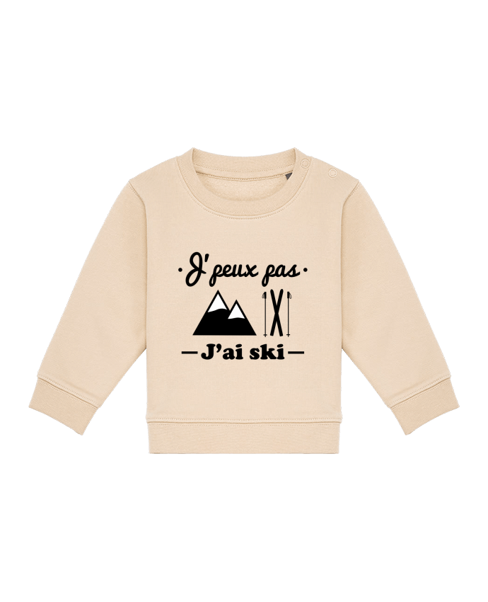 Sweat bébé J'peux pas j'ai ski par Benichan