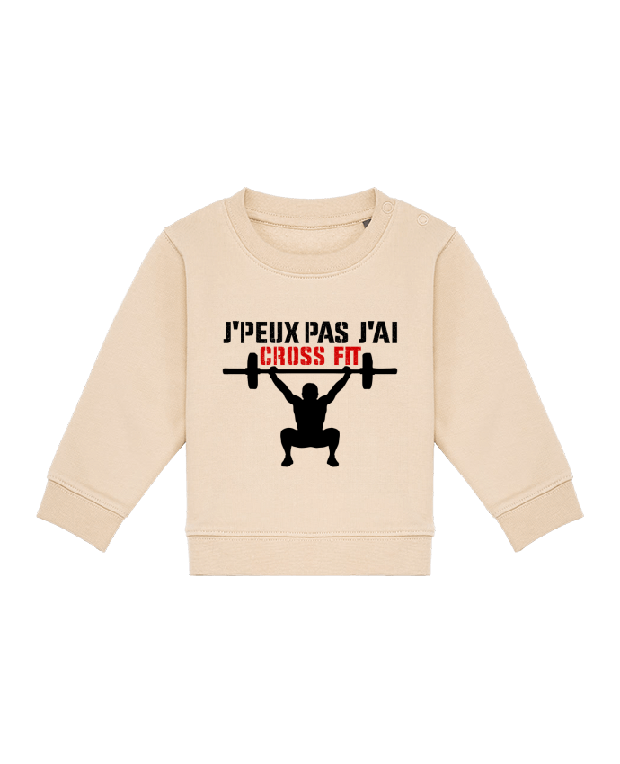 Sweat bébé J'peux pas j'ai Crossfit par tunetoo