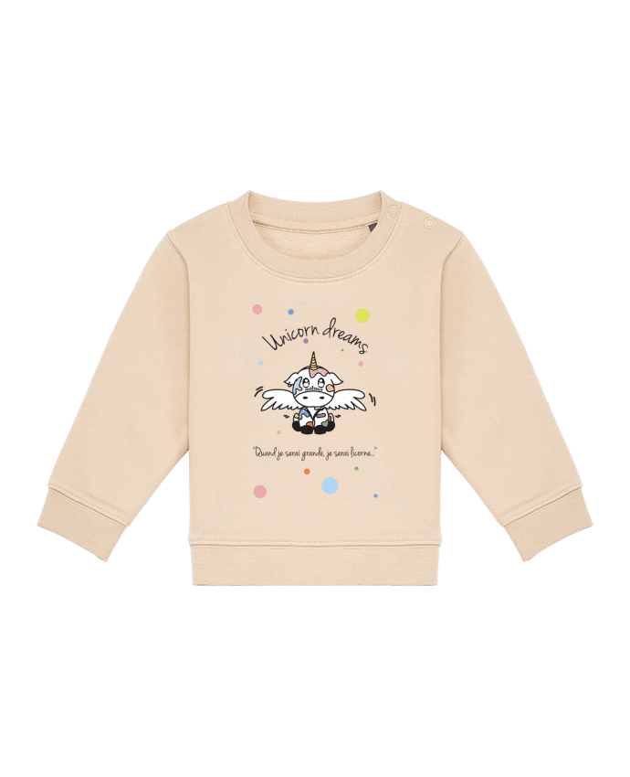 Sweat bébé Unicorn Dreams - Little cow par 