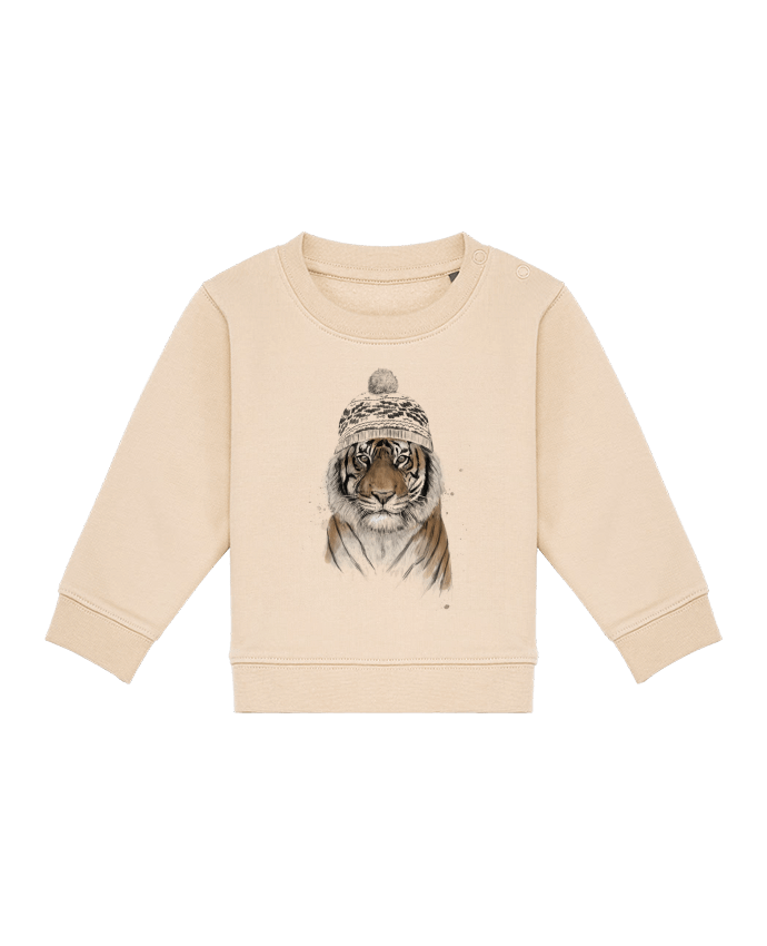 Sweat bébé Siberian tiger par Balàzs Solti