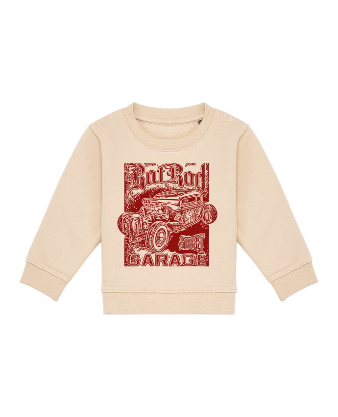 Sweat bébé Hot rod garage par David