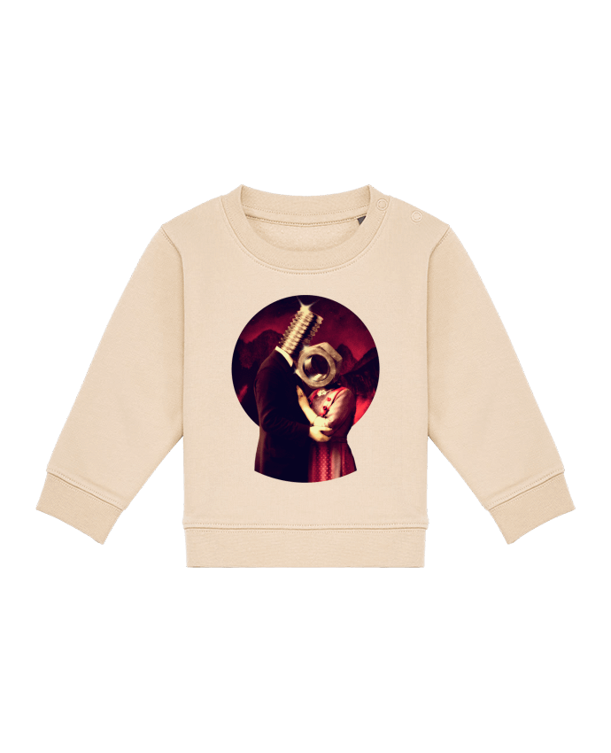 Sweatshirt bébé écoresponsable Screw Love por ali_gulec