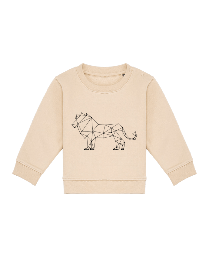 Sweat bébé Origami lion par /wait-design