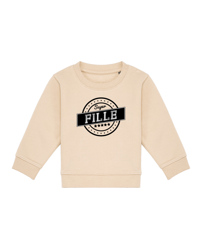 Sweat bébé Super fille par justsayin